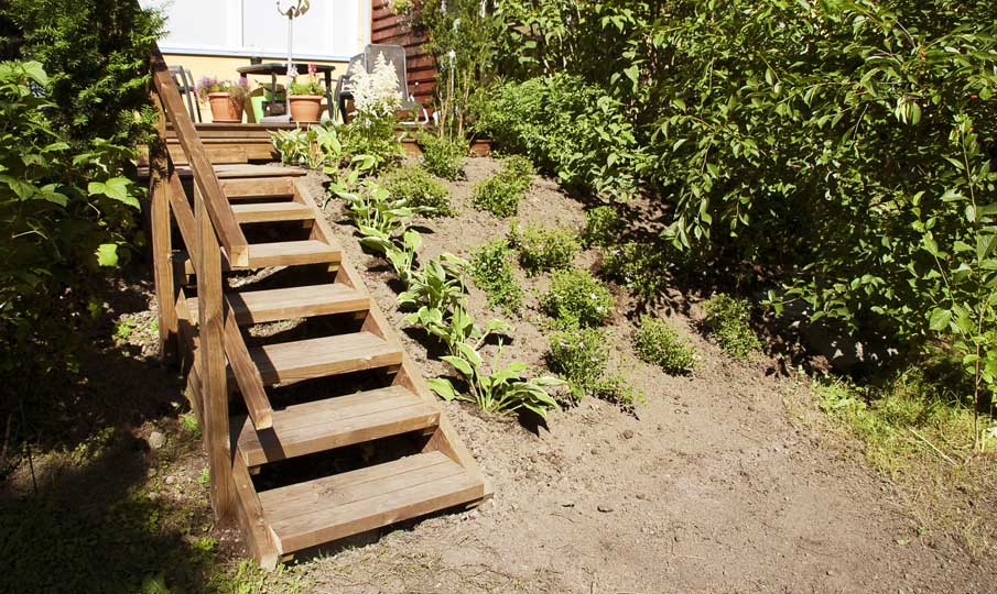 portaiden teko terassi